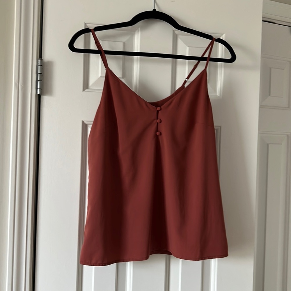 Button Front Cami
